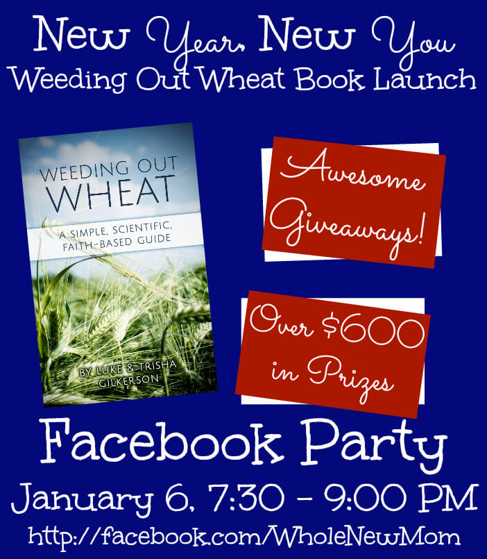 Weeding Out Wheat Book Launch Facebook Party