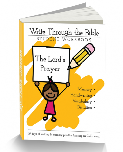 The Lord S Prayer Handwriting Mini Workbooks Intoxicated