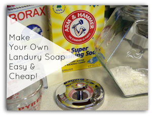 Laundry Soap Recipe easy cheap