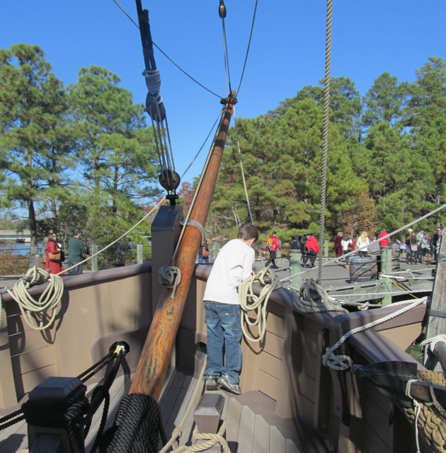 Boat in Jamestown