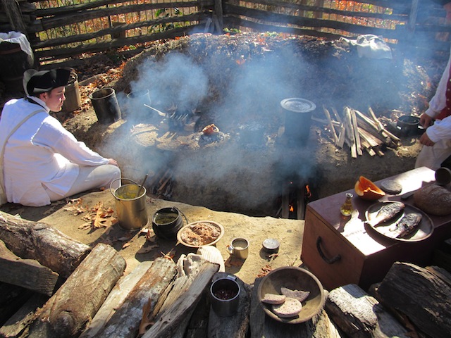 Stoves in the ground