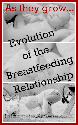 As they grow- Evolution of the Breastfeeding Relationship