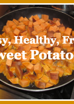 fried sweet potatoes