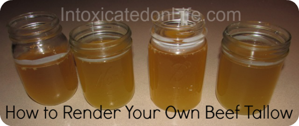 How to render your own beef tallow: A tutorial @ Intoxicatedonlife.com