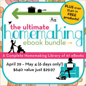 ultimate homemaking ebook bundle