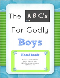 The ABC's of Godly Boys