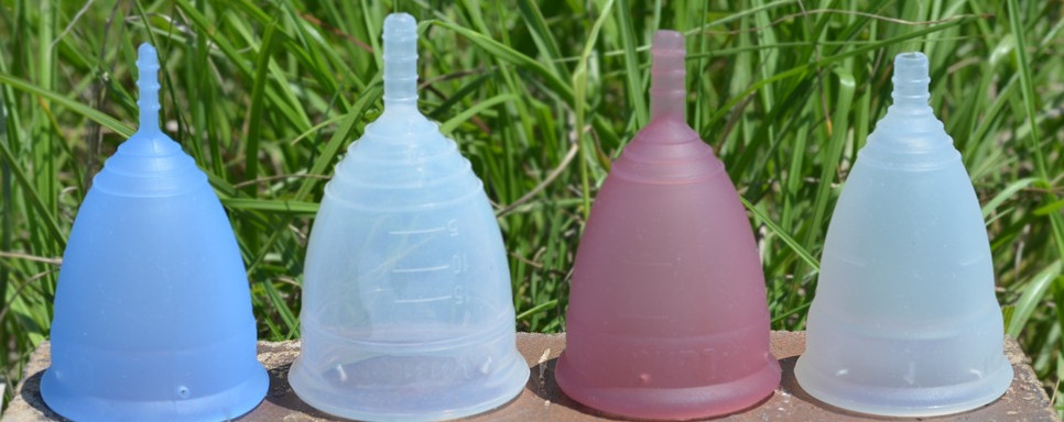 4 Varieties of Menstrual Cups sold @ MySecretCup.com