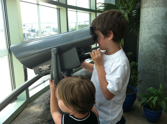 Audubon Aquarium Bradley and Cameron