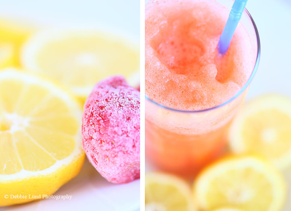 Sugar Free Strawberry Lemonade Slushy