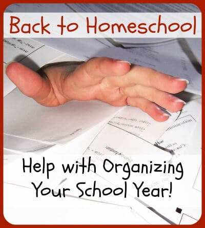 Back to Homeschool: Organize School Records