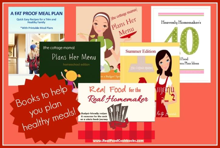 Books to help you plan healthy meals