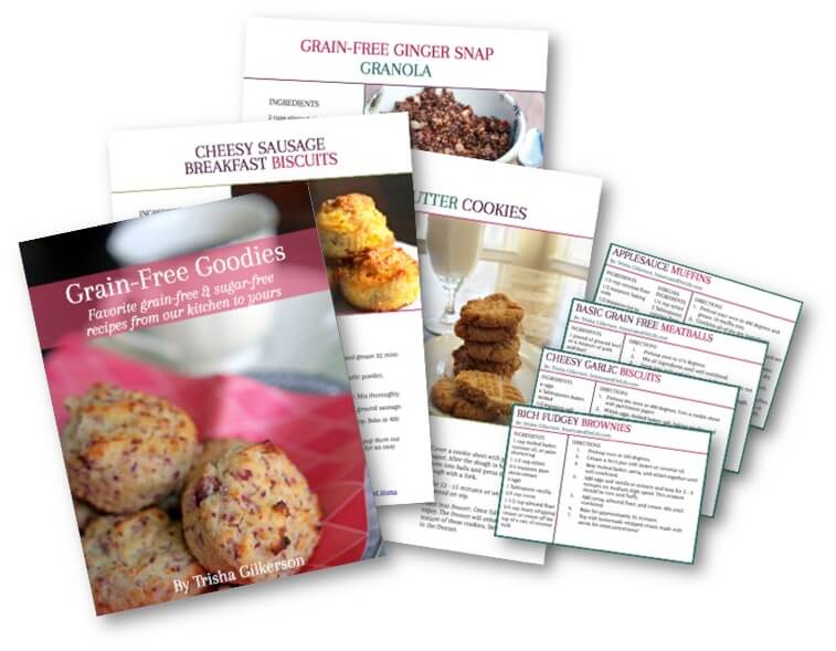 Snag this cookbook {FREE}! Grain Free Goodies: Sugar-Free and Grain-Free Recipes! IntoxicatedOnLife.com #GrainFree #GlutenFree #SugarFree #HealthyRecipes