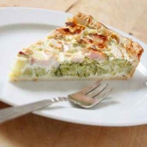 Cheesy Broccoli and Bacon Quiche | Intoxicated on Life