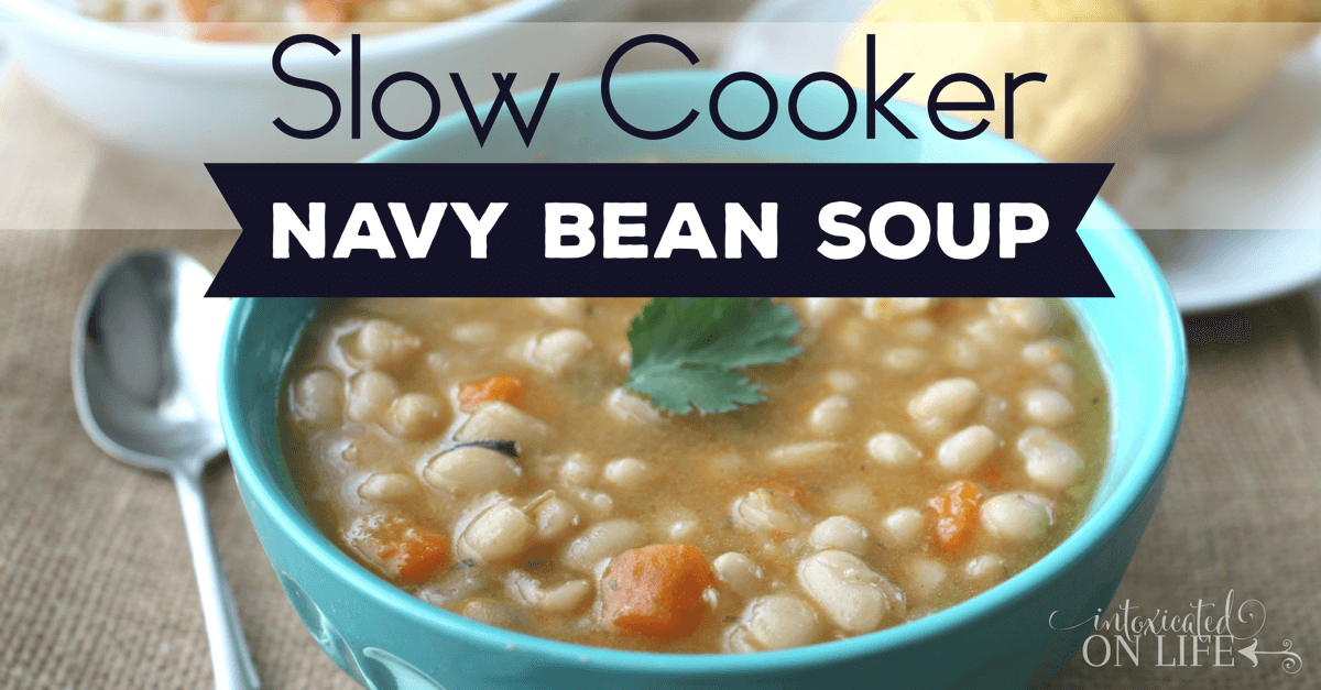Slow Cooker Navy Bean Soup
